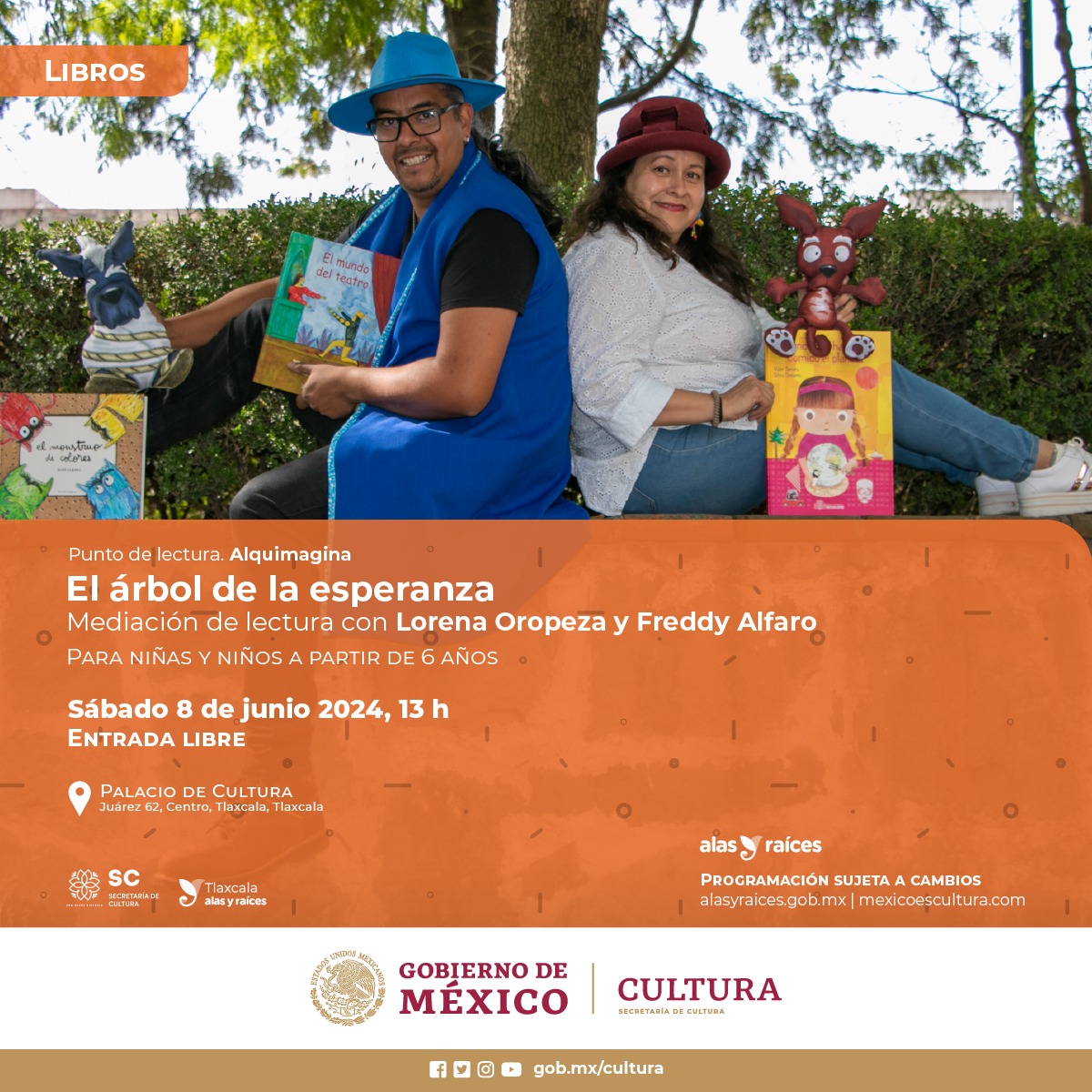 En junio, naturaleza, letras y medio ambiente serán los temas centrales del Punto de lectura 'Alquimagina', en Tlaxcala